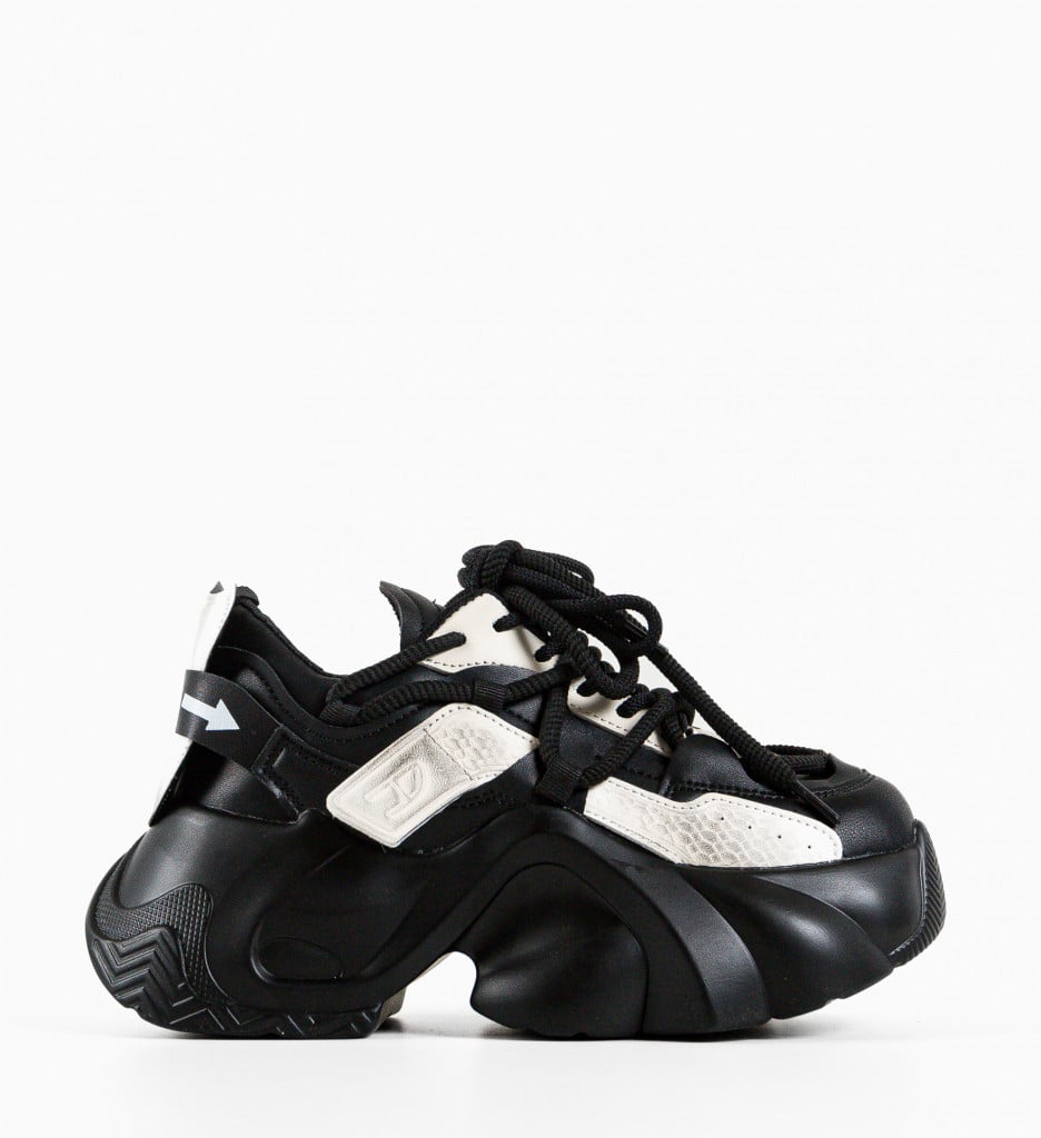 Forceb Sneakers Dama Negri - Confort Zilnic - imagine 4