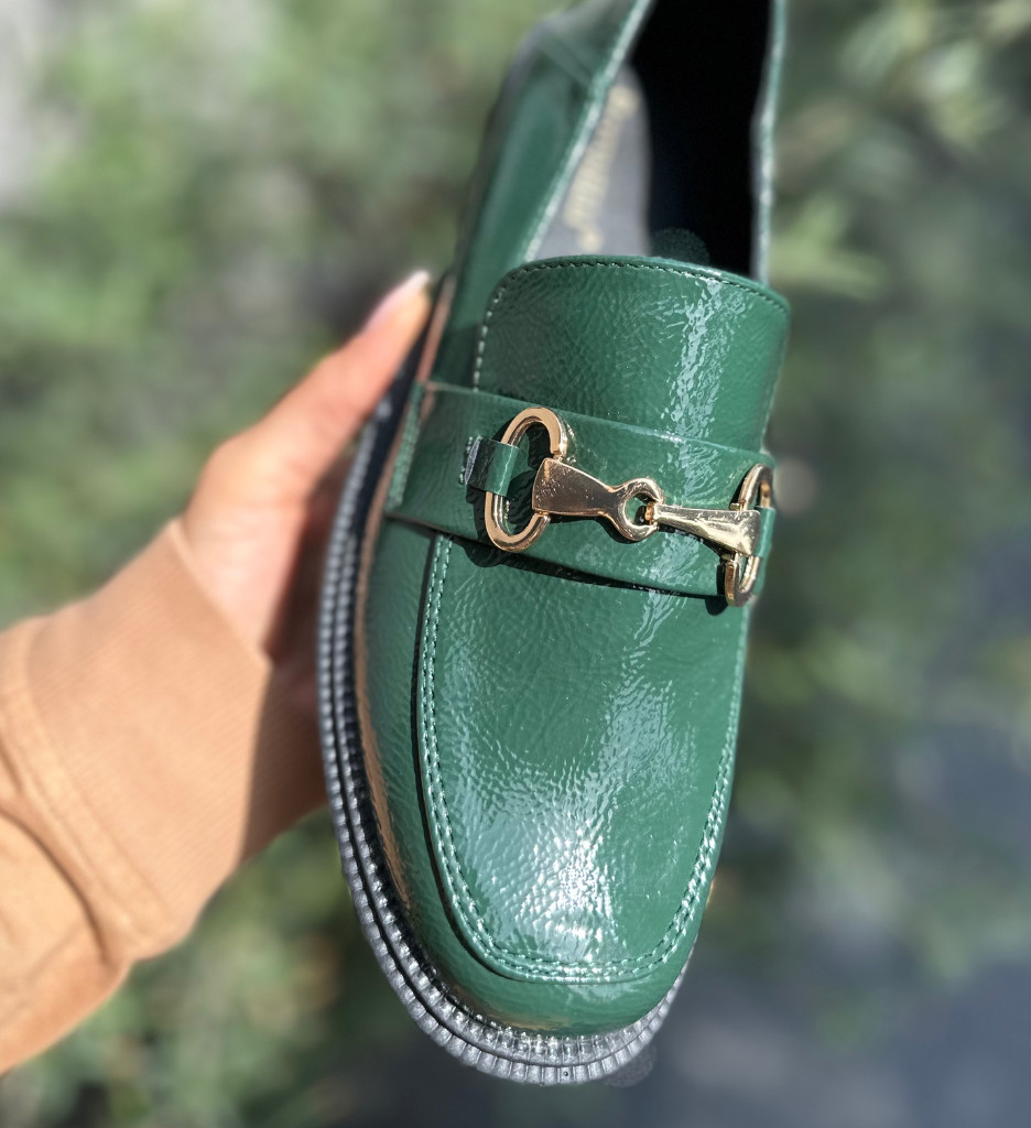 Pantofi Casual Verzi Aarden - Confort și Stil - imagine 3