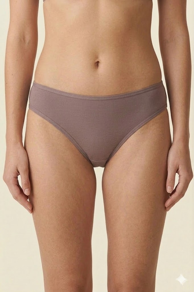 Set 5 chiloți bumbac Picadili Nude - imagine 2