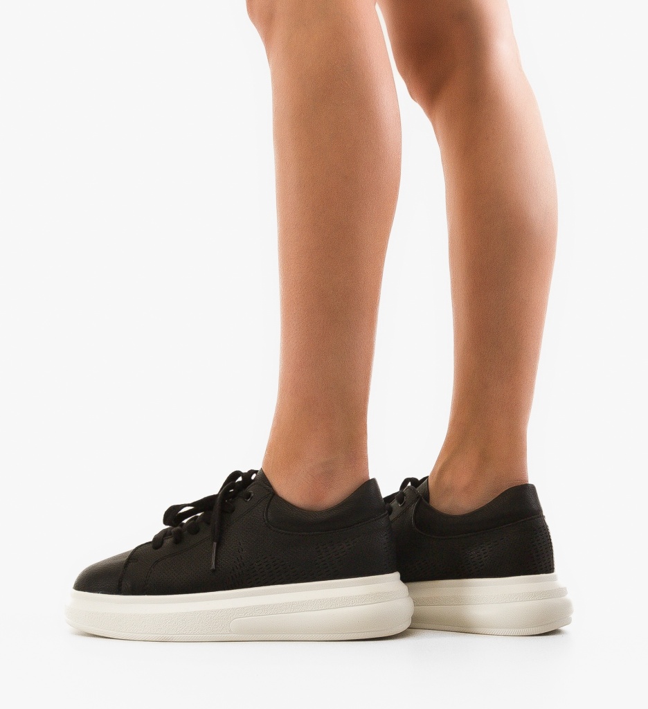 Sneakers Pagalo Negri - Confort și Stil - imagine 3