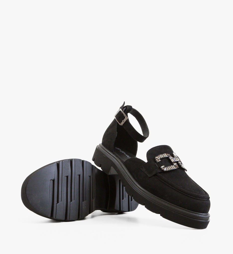 Pantofi Casual Dama Planar Negri Eleganți și Confortabili - imagine 5