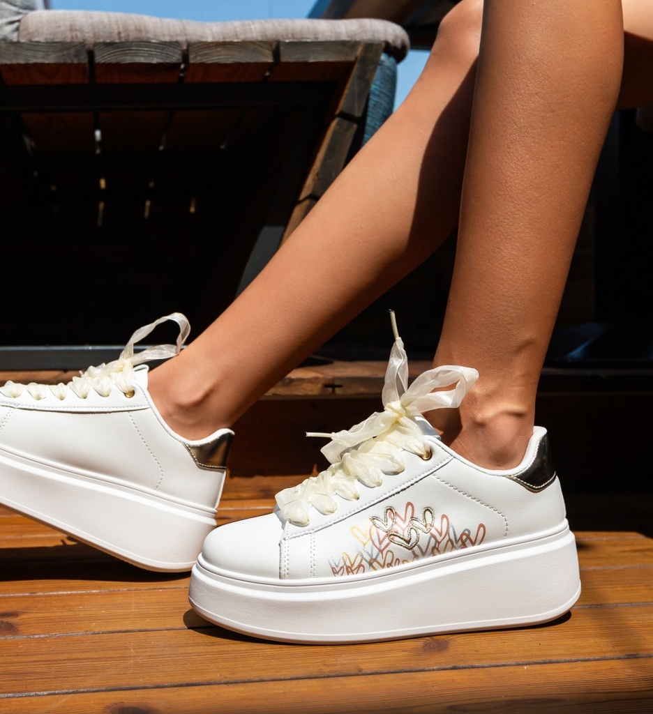 Sneakers Dama Ilius Aurii - Confort & Stil - imagine 5