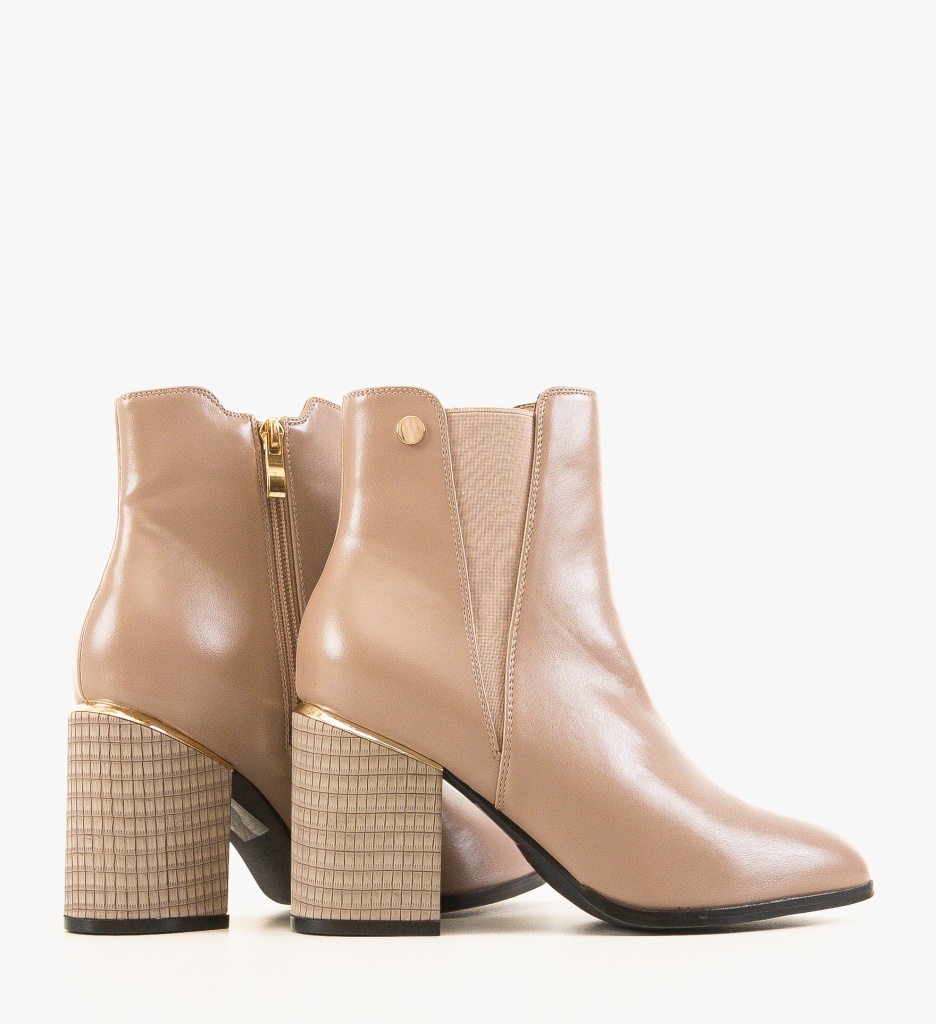 Botine Dama Khaki - Confort și Stil Modern - imagine 6