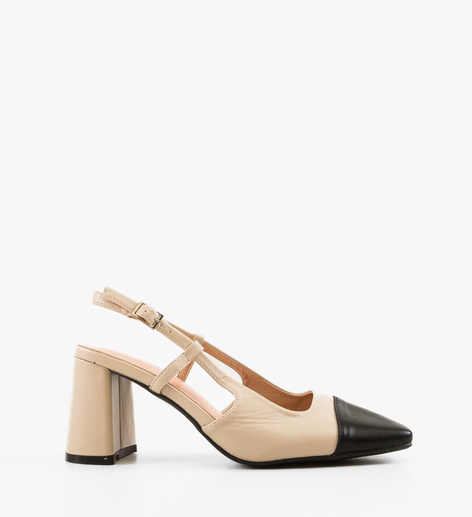 Pantofi Dama Calum Bej | Eleganți și Moderni - imagine 6