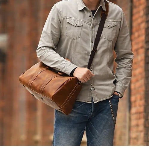 Delis Nyro GT3304 Geanta Piele Călătorie - imagine 2