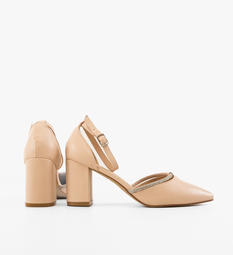 Pantofi Dama Lynes Bej | Eleganți și Versatili - imagine 3