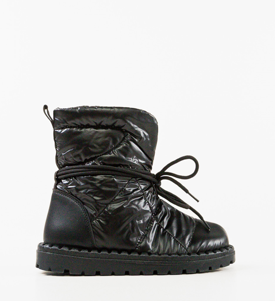 Ghete Dama Fygyny Negre - Stil si Confort - imagine 4