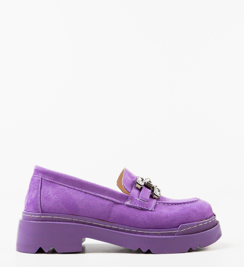 Pantofi Casual Maraya Mov - Confort și Stil Zilnic - imagine 6