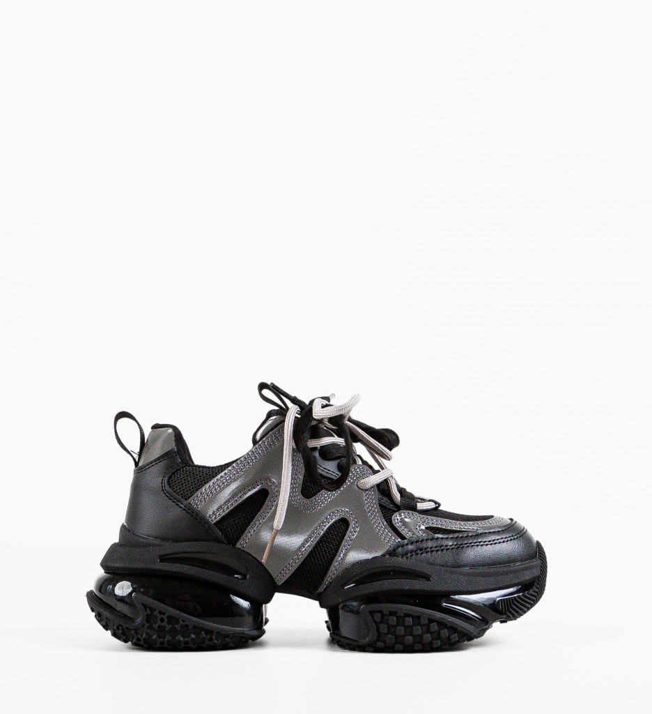 Sneakers Dama Bizbiz Negri | Confort si Stil - imagine 5