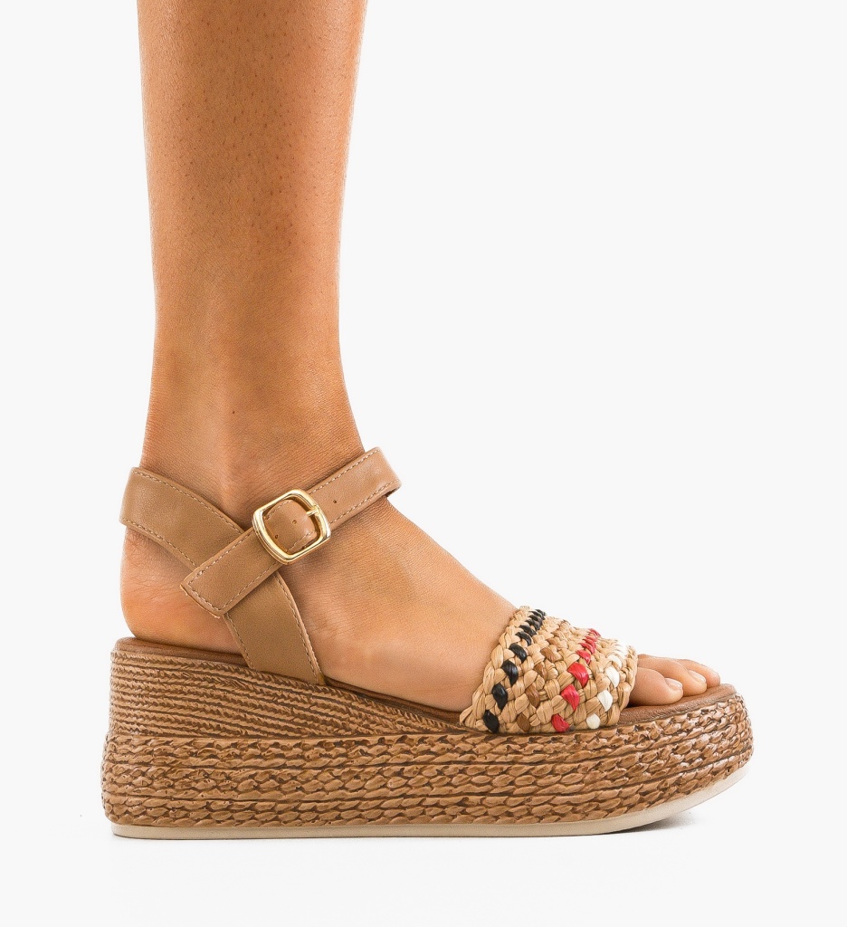Platforme Dama Khaki - Stil și Confort - imagine 3