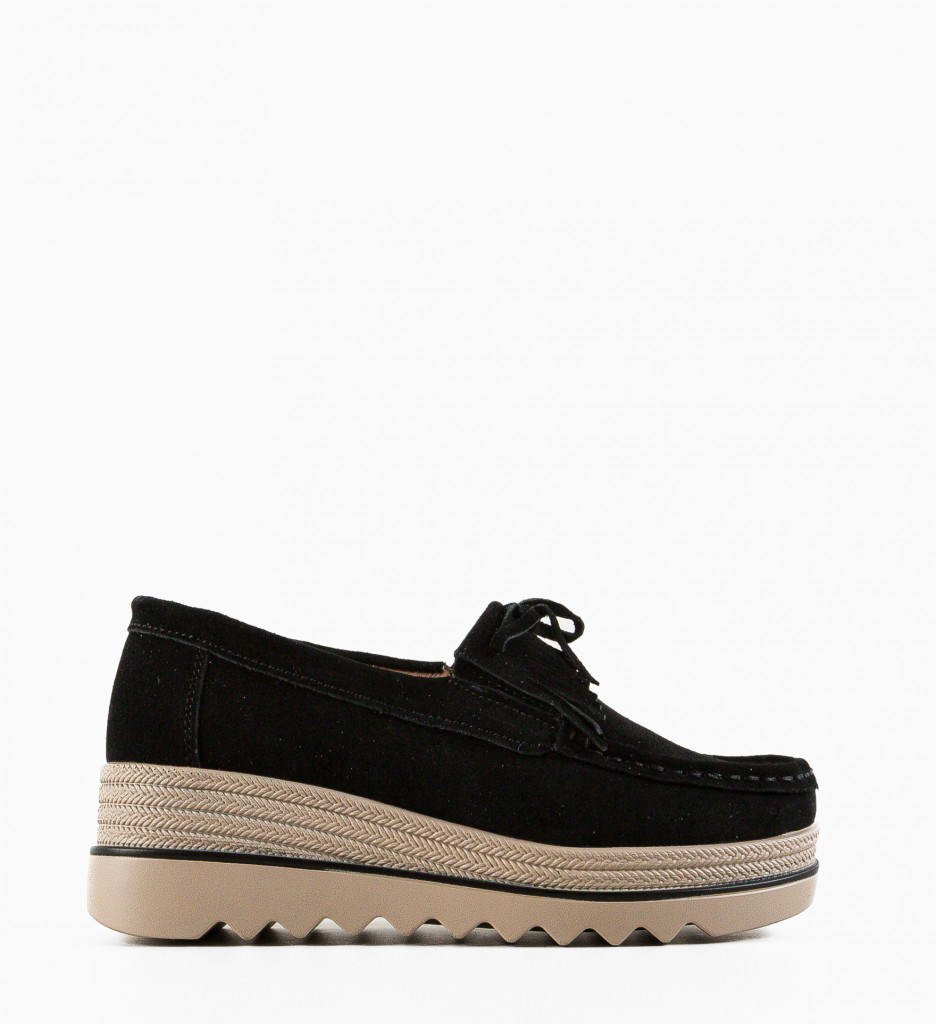 Pantofi Hipok Negri | Confort Zilnic Asigurat - imagine 5