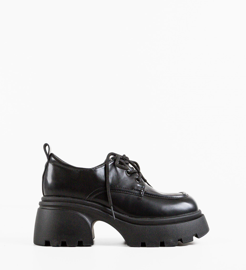 Pantofi Casual Tunysia Negri | Confort Zilnic - imagine 6