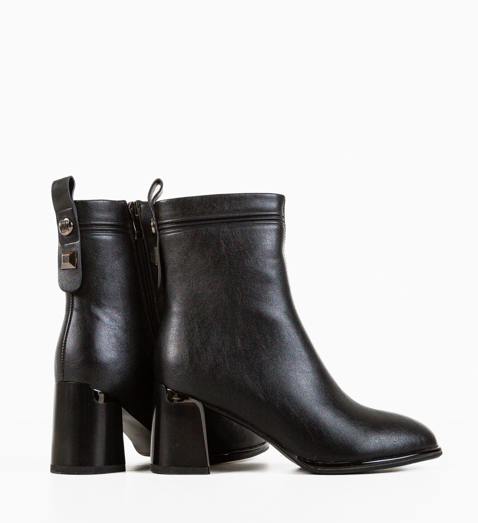Botine Adrax Negre - Eleganță și Confort - imagine 6