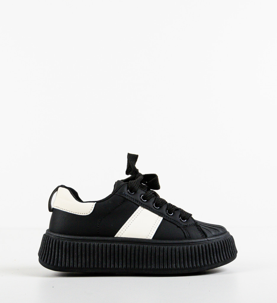 Sneakers Dama Kiona Negru - Confort și Stil - imagine 6