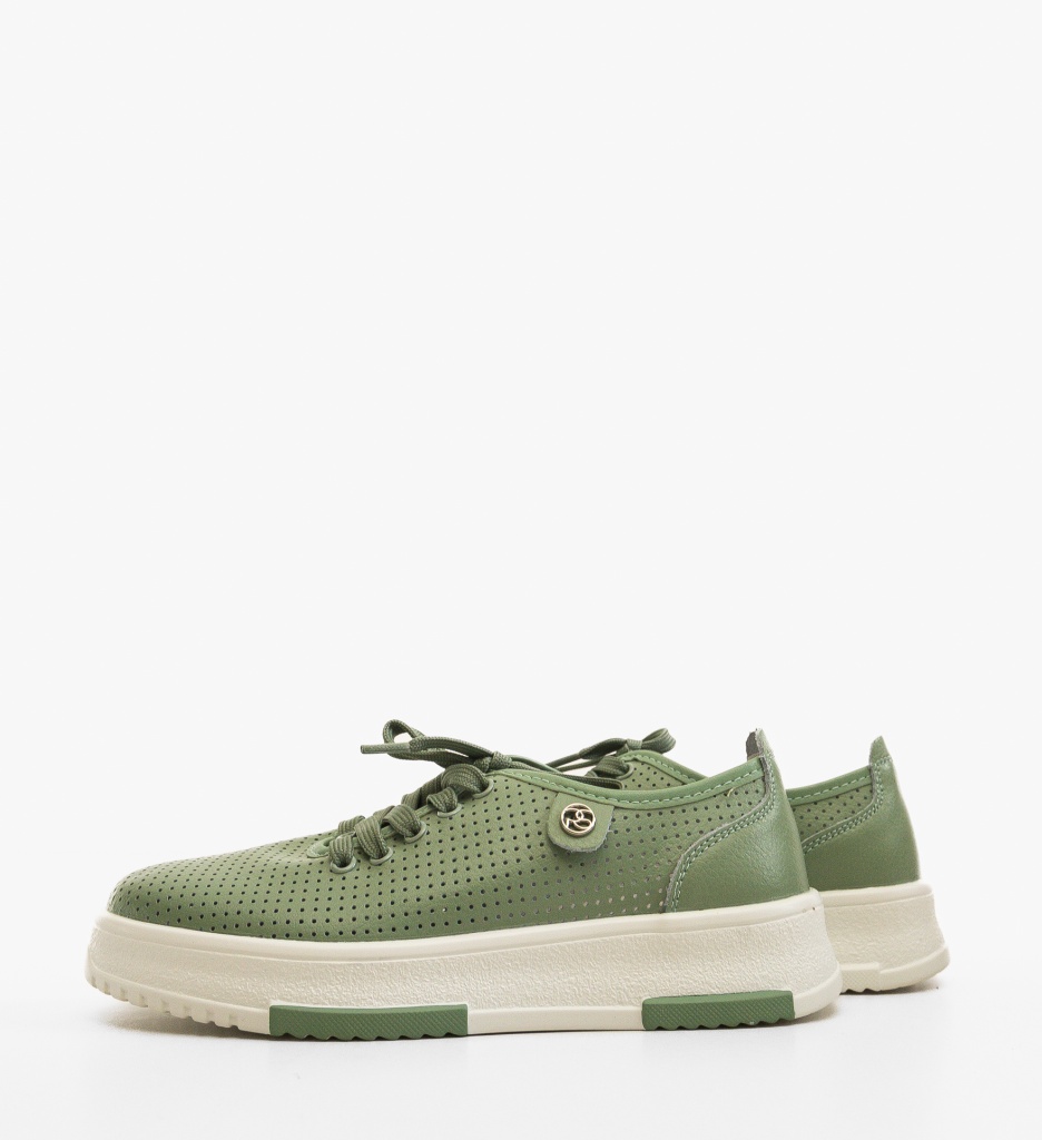 Pantofi Casual Ygrysha Verzi | Confort & Stil - imagine 3
