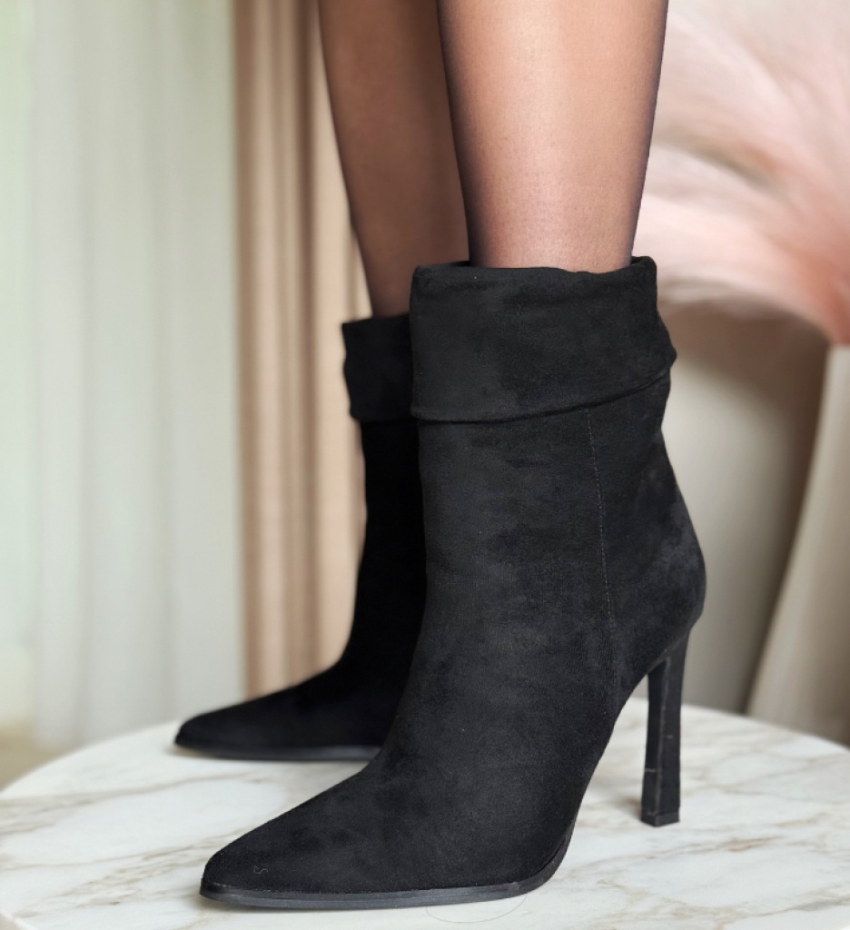 Botine Tyta Negre - Eleganță și Confort - imagine 4