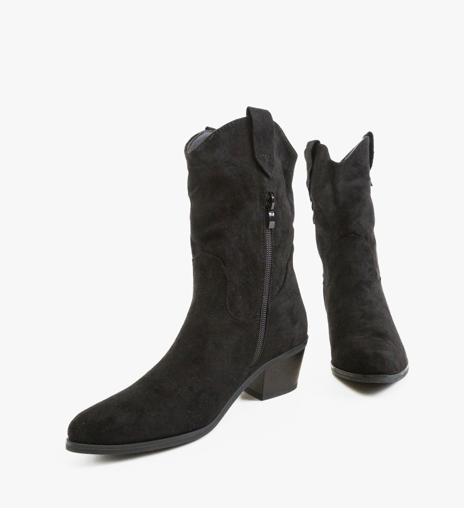 Botine Dama Trina Negre | Elegante si Confortabile - imagine 4