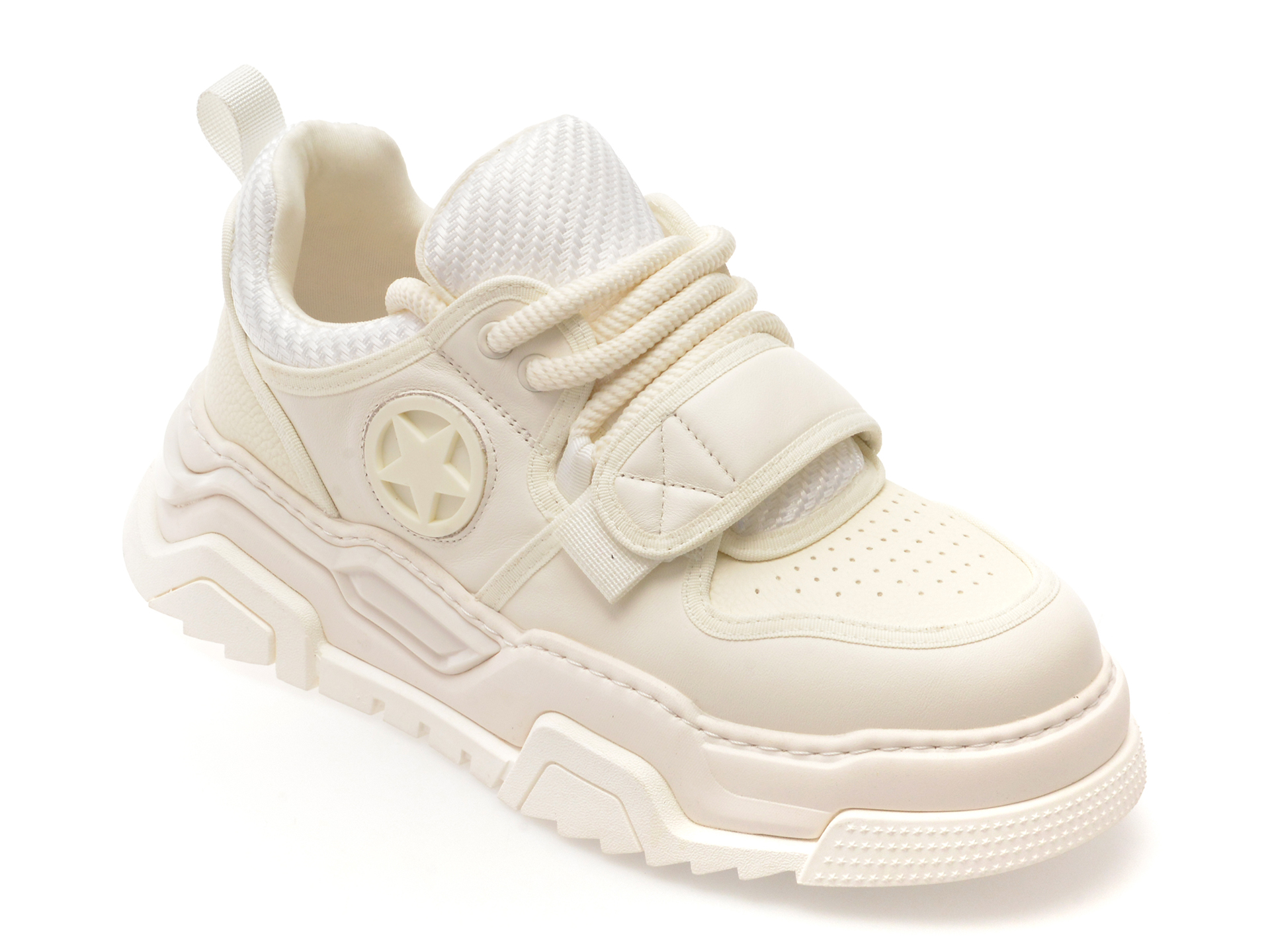 Gryxx Pantofi Sport Piele Naturală Alb