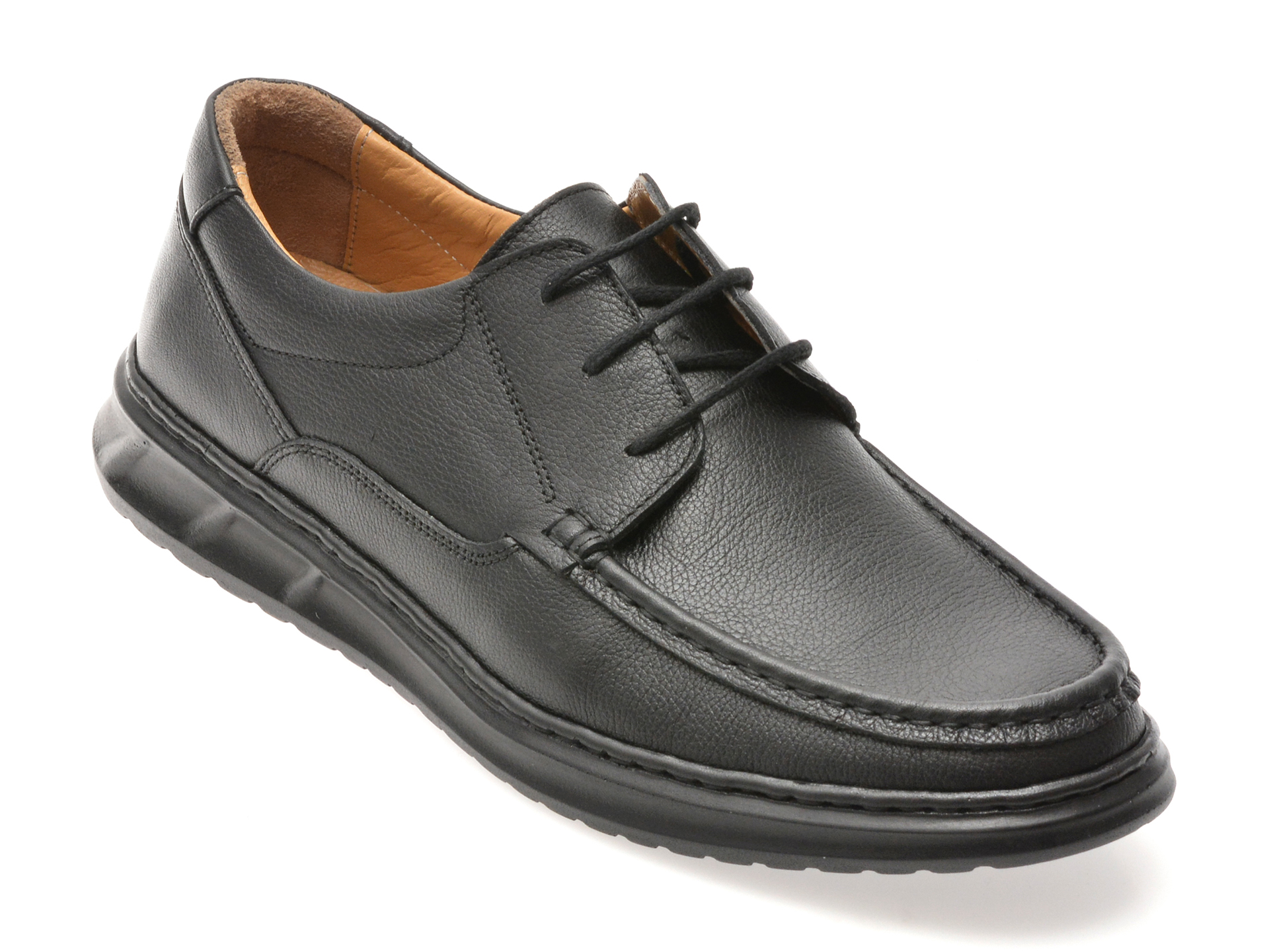Mocasini Showman Negri Piele Naturala SH4102