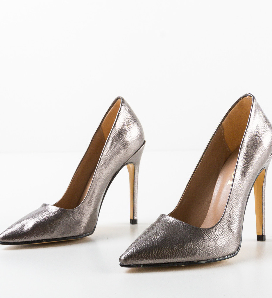 Pantofi Symy Gri - Eleganță și Stil - imagine 6