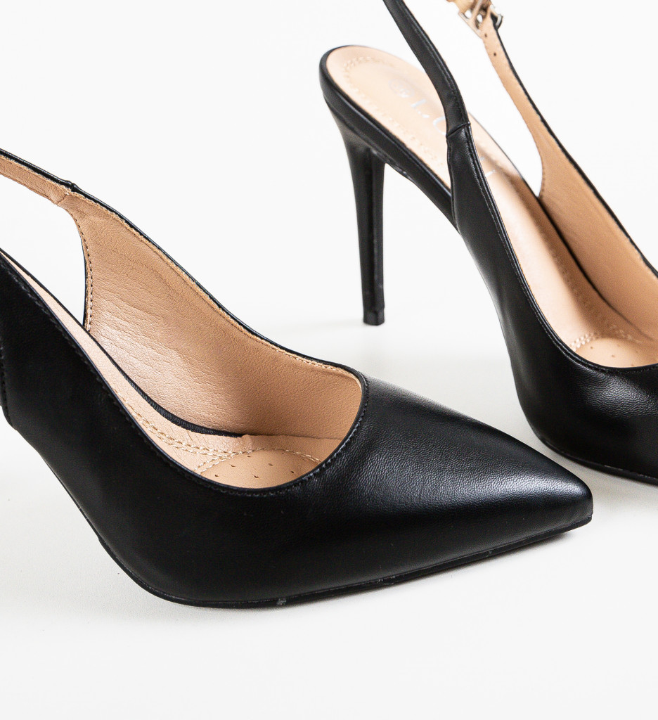 Pantofi dama Cruz Negri Eleganți - imagine 6