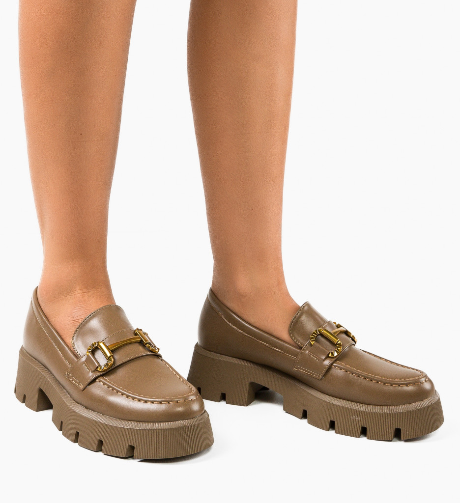 Pantofi Casual Spencer Khaki | Stil și Confort - imagine 2