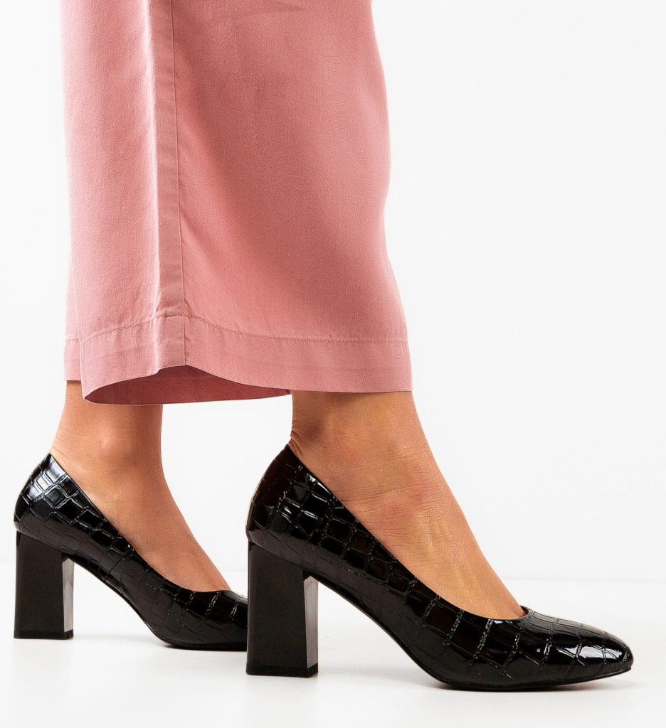 Pantofi Bihter Negri - Eleganță și Stil - imagine 2