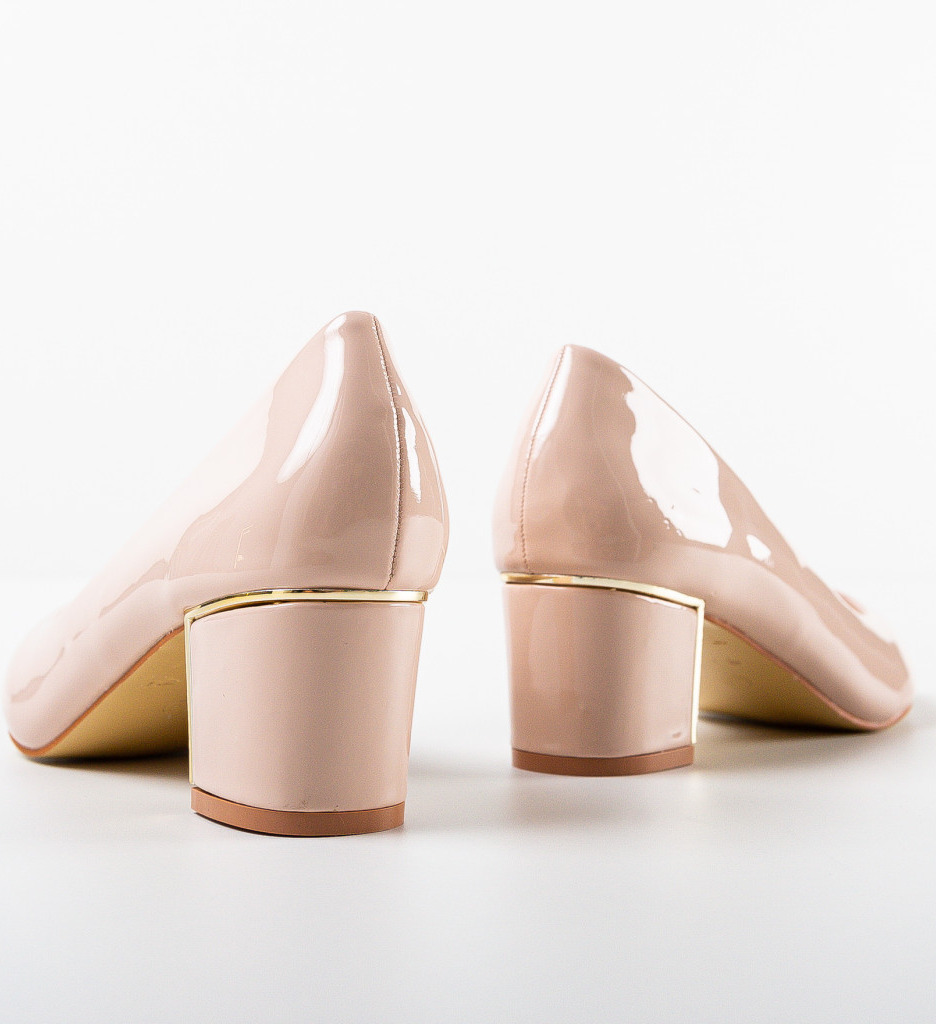 Pantofi dama Coles Bej Eleganți - imagine 6