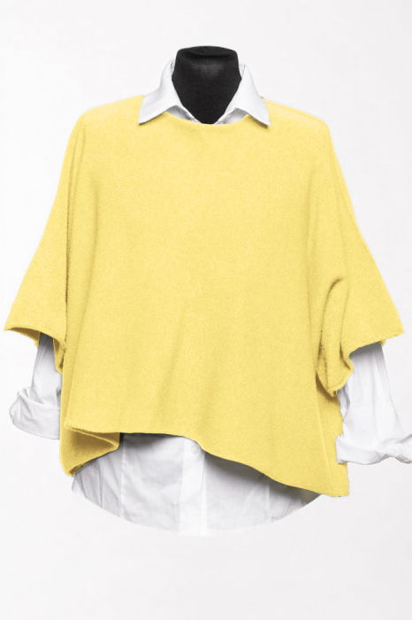 Pulover Maneca Fluture Shopika | Galben Pai
