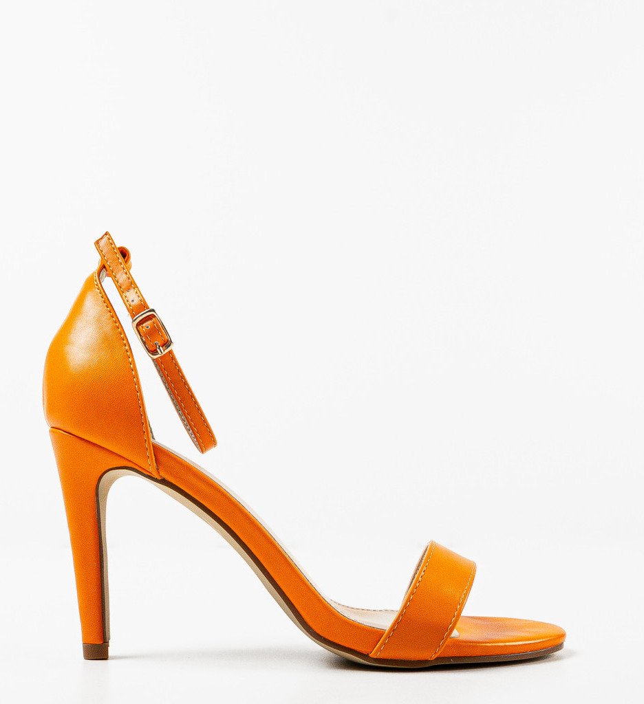 Sandale Rekoman Portocalii - Eleganță și Stil - imagine 4