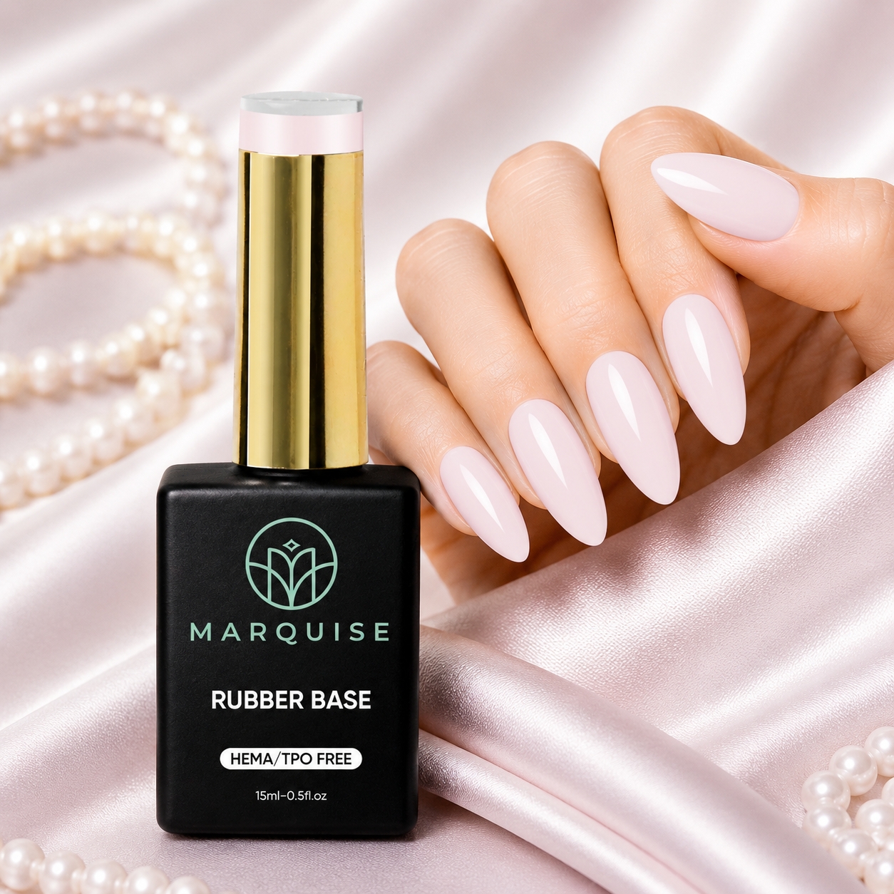 Rubber Base HEMA Free Marquise 15ml Picadili - imagine 2