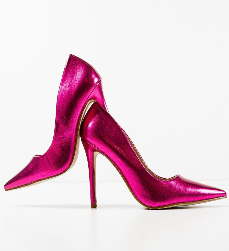 Pantofi cu Toc Plazyn Fuchsia - Stil Feminin Remarcabil