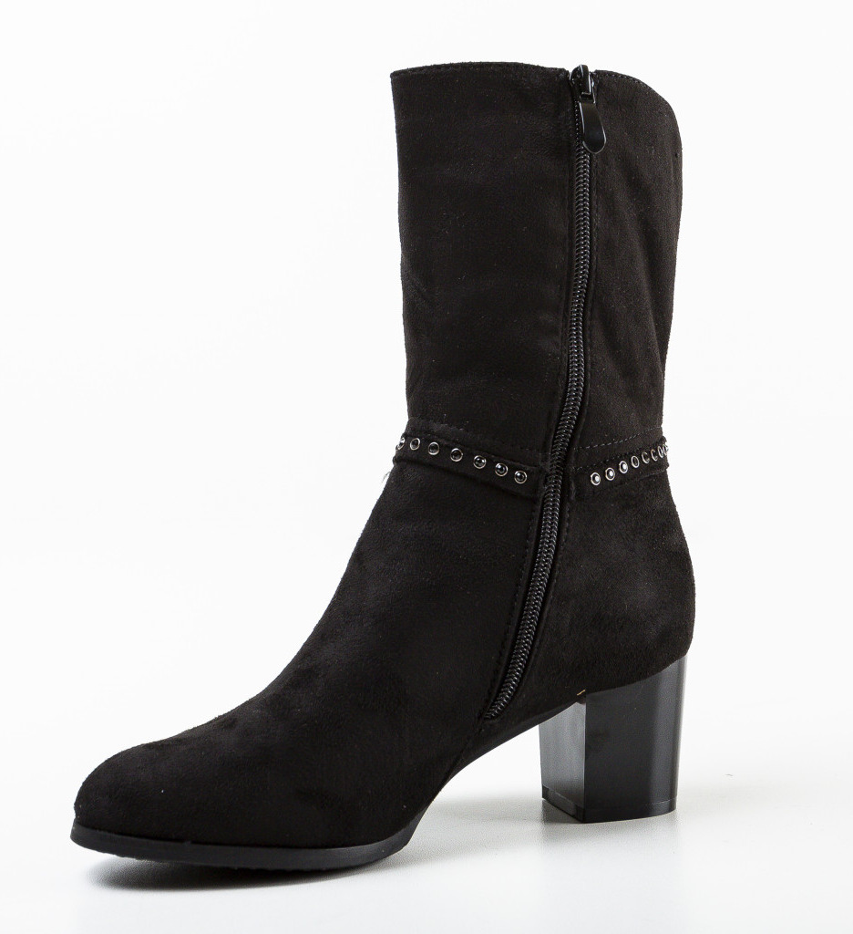 Botine Opresca Negre 2 Depurtat - Eleganță și Confort - imagine 7