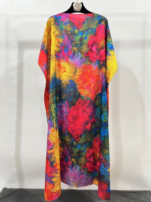 Rochie Poncho Matase Shopika - Elegant & Confortabil