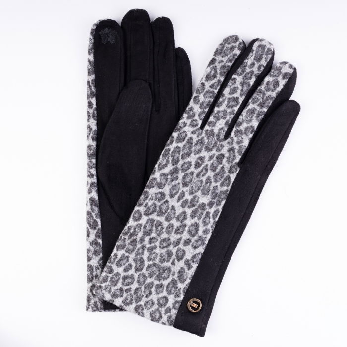 Manusi Shopika Animal Print cu Touchscreen