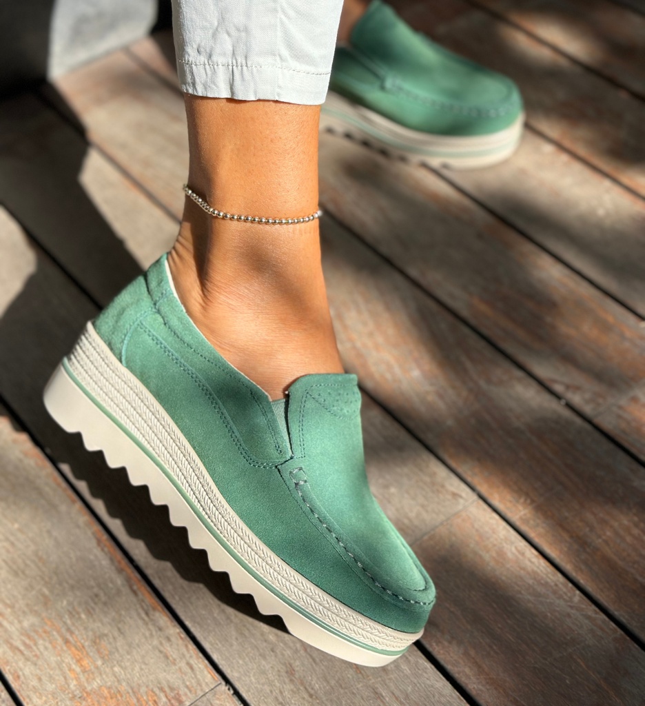 Pantofi Casual Smirno Verzi 2 - Confort și Stil