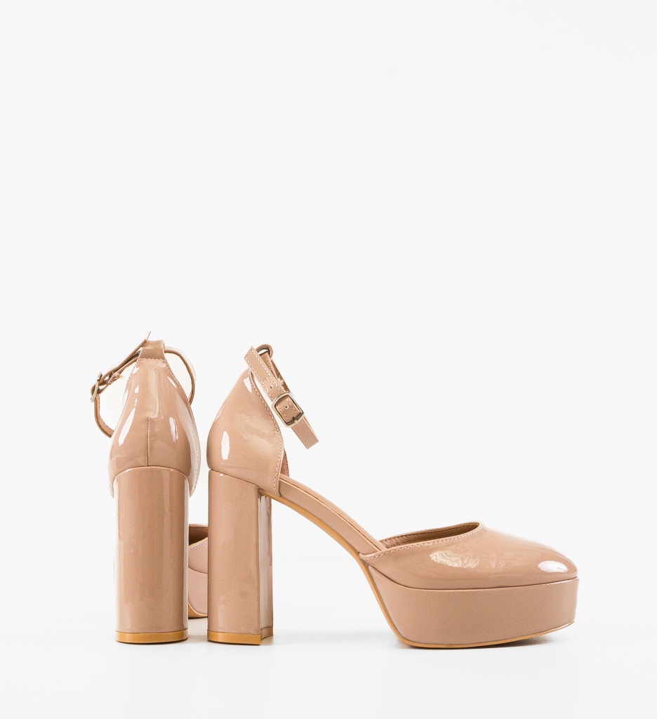Pantofi Shah Beige | Eleganță și Stil - imagine 4
