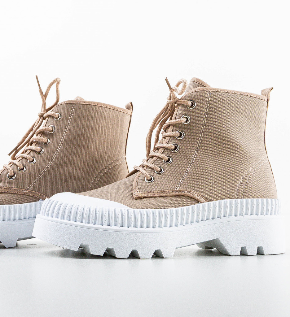 Ghete Elicia Khaki | Stil și Confort - imagine 5