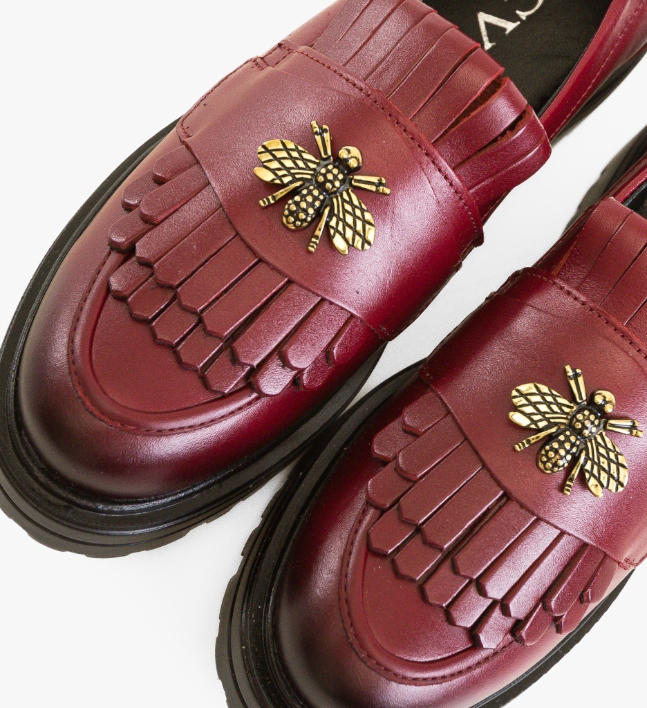 Pantofi Casual Dama Zenin Grena Eleganți - imagine 5
