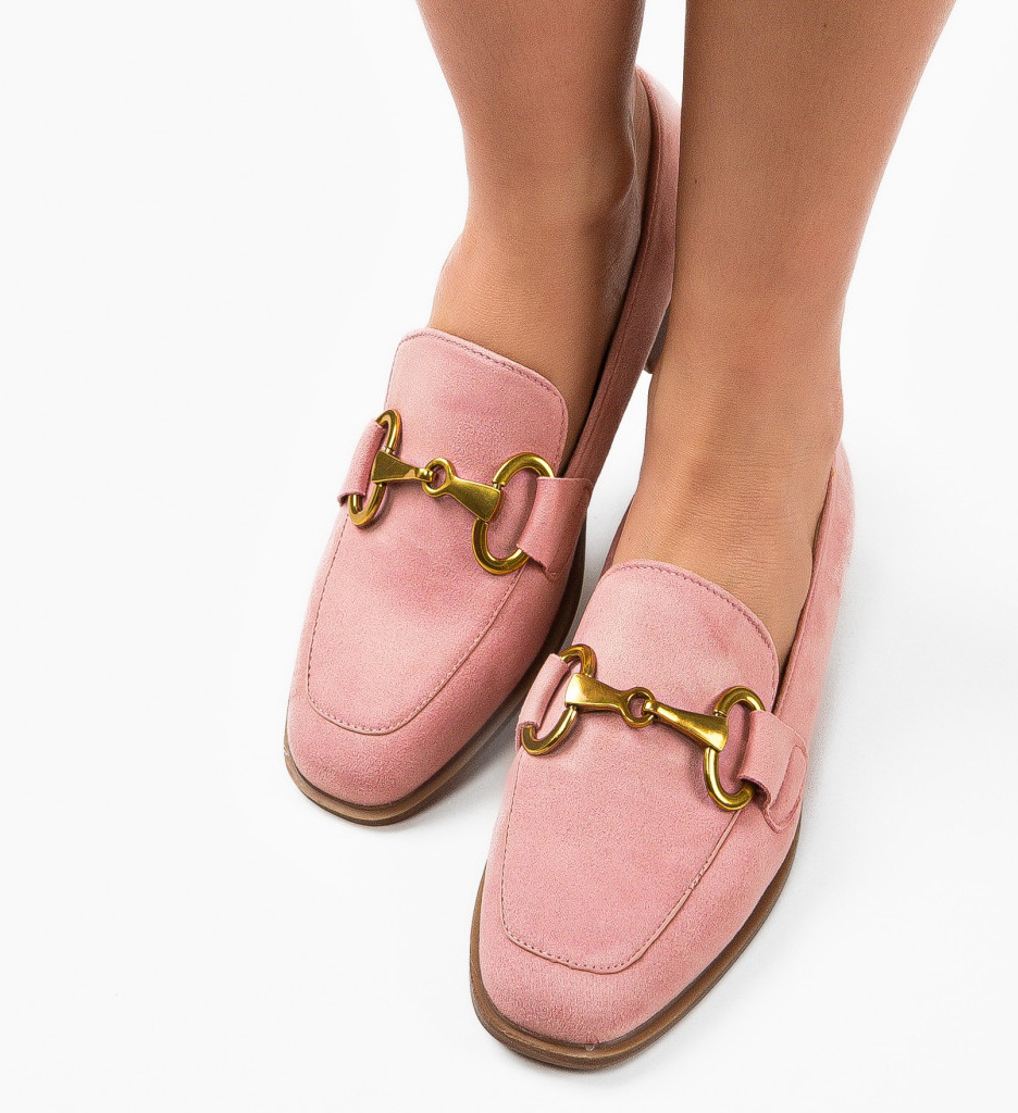 Pantofi Casual Dama Cloe Roz – Stil și Confort - imagine 4