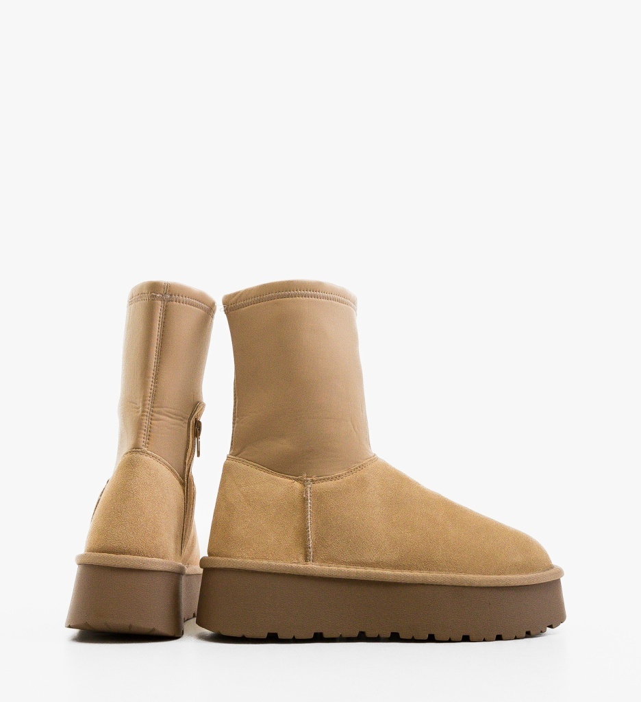 Cizme Ug Daboka Bej | Depurtat Confort - imagine 2