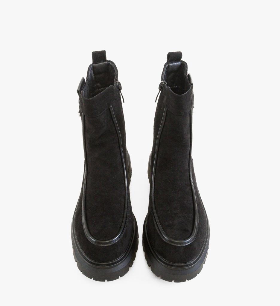 Ghete Dama Fubra Negre - Eleganță și Confort - imagine 5