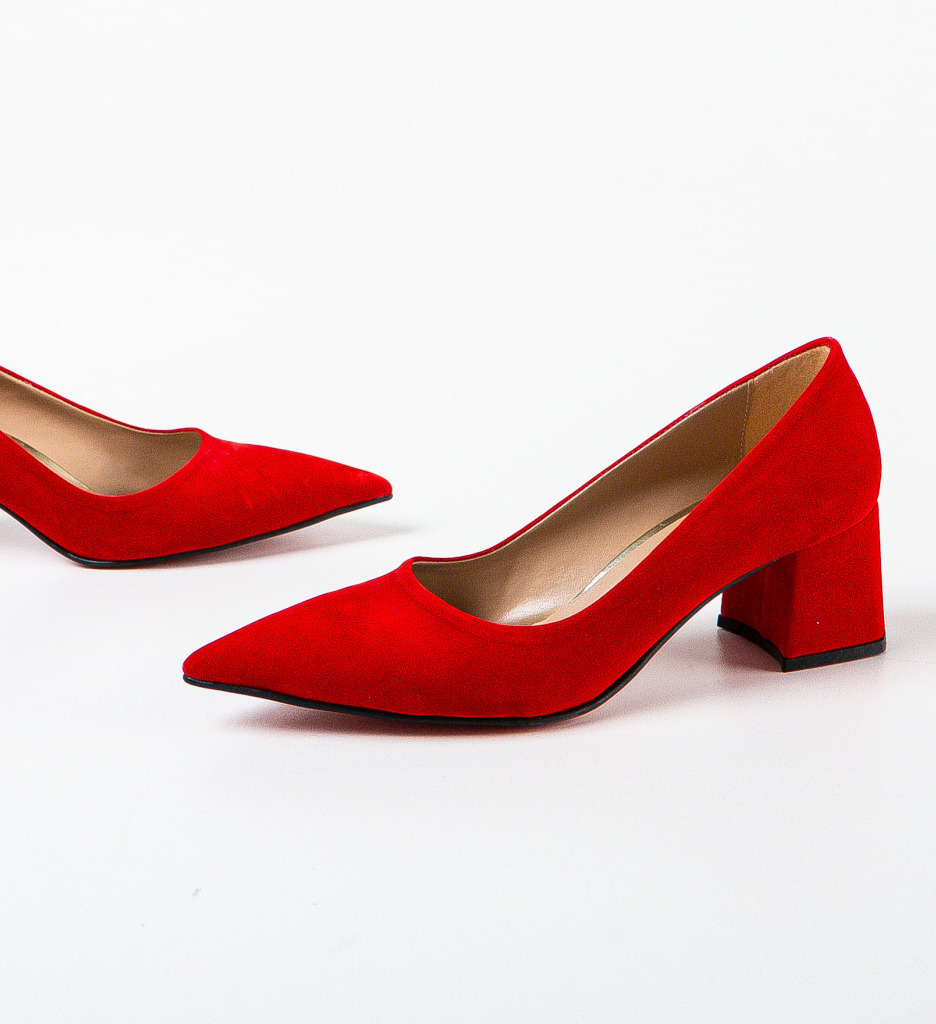 Pantofi cu toc Ferele Rosii - Eleganță și Stil - imagine 5