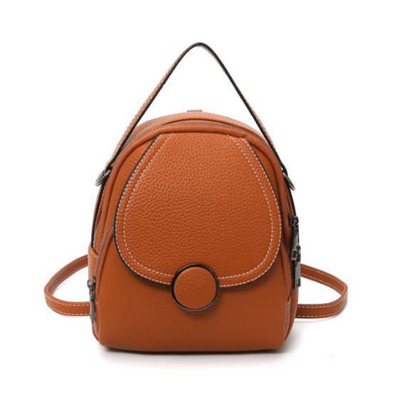 Rucsac dama Genila GT410, maro deschis, versatil