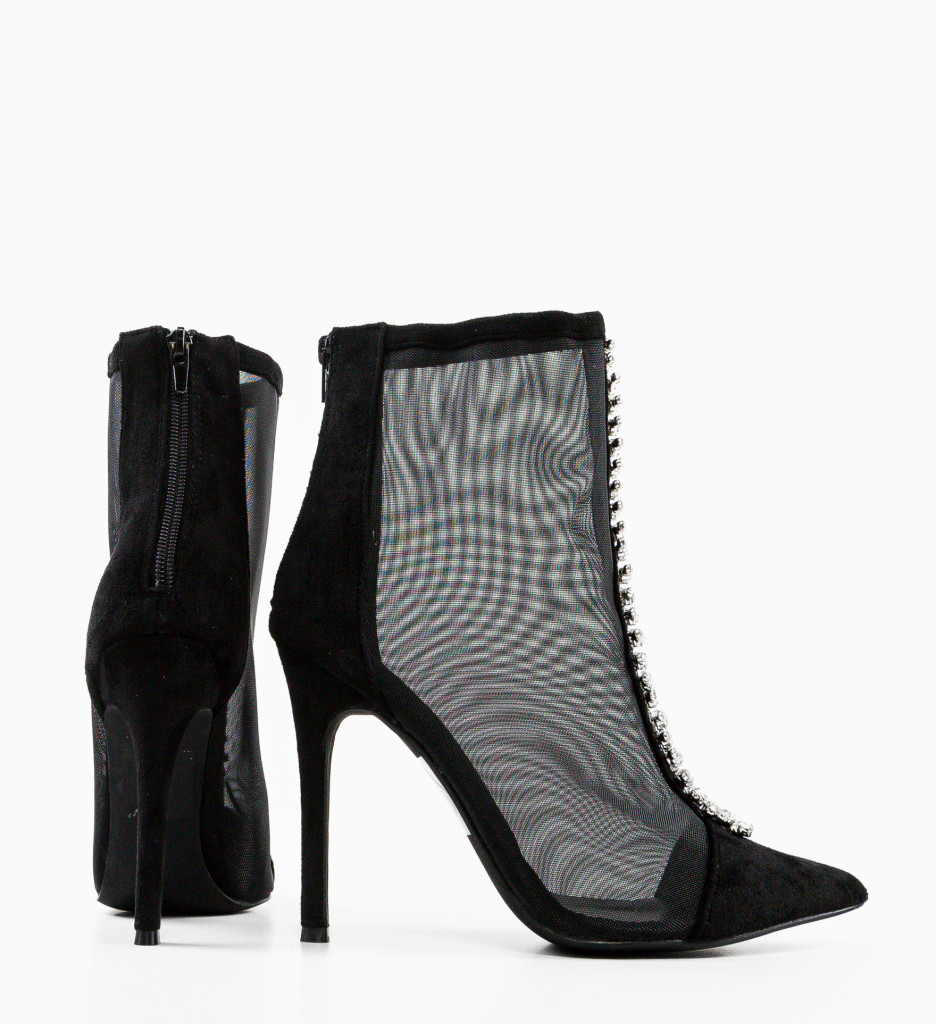 Botine Dama Arun Negre - Eleganță și Confort - imagine 7