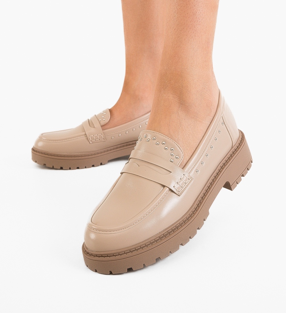 Pantofi Uradim Bej | Confort și Stil Casual - imagine 4