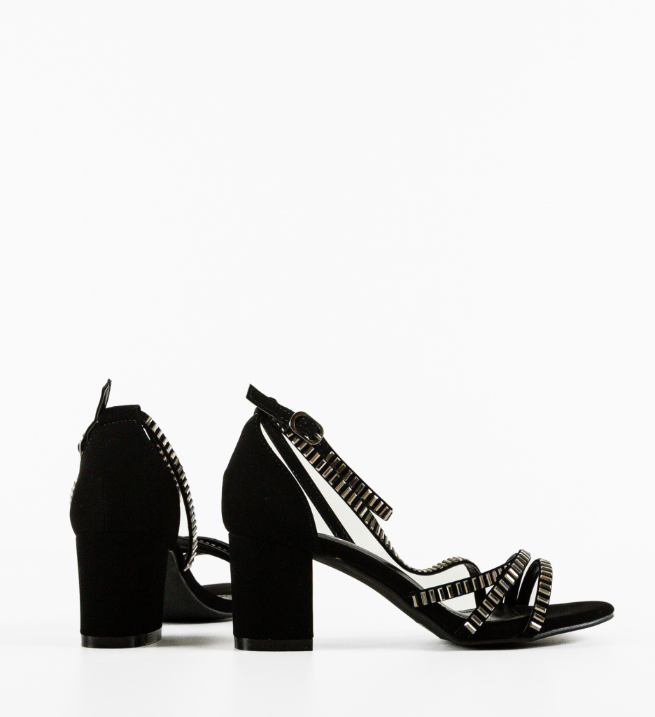 Sandale Lajmy Negre - Eleganță și Stil - imagine 5