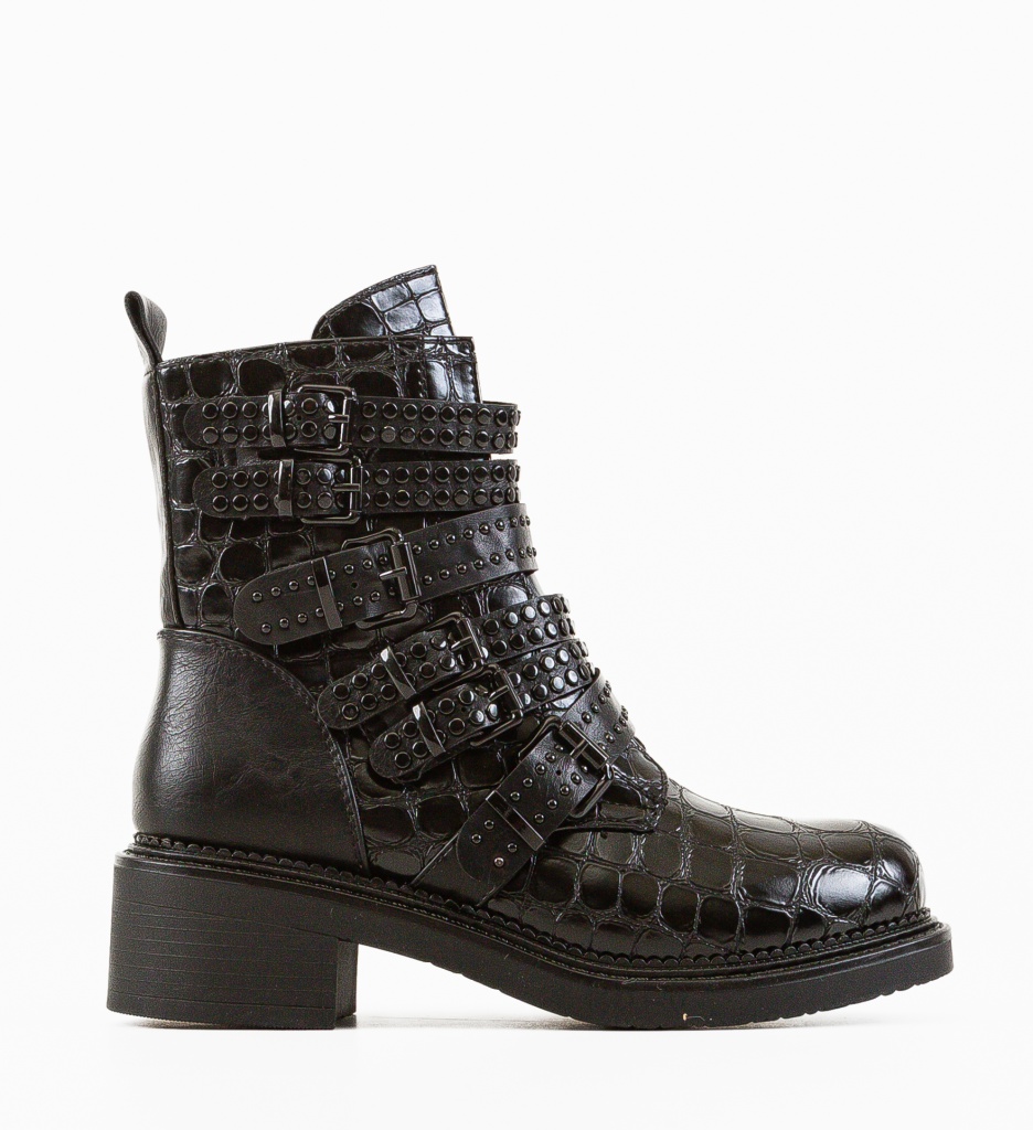 Ghete Dama Farai Negre - Eleganță și Confort - imagine 4