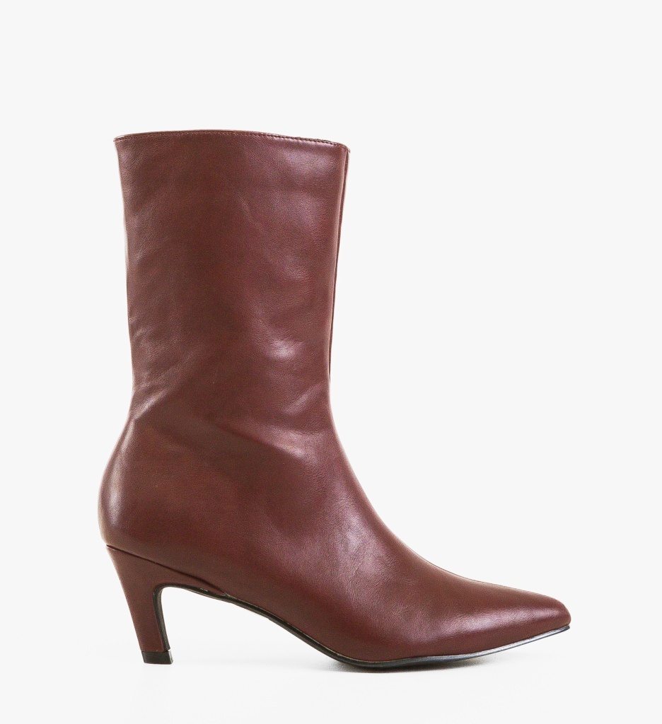 Botine Jorana Grena Depurtat - Eleganță și Confort - imagine 7