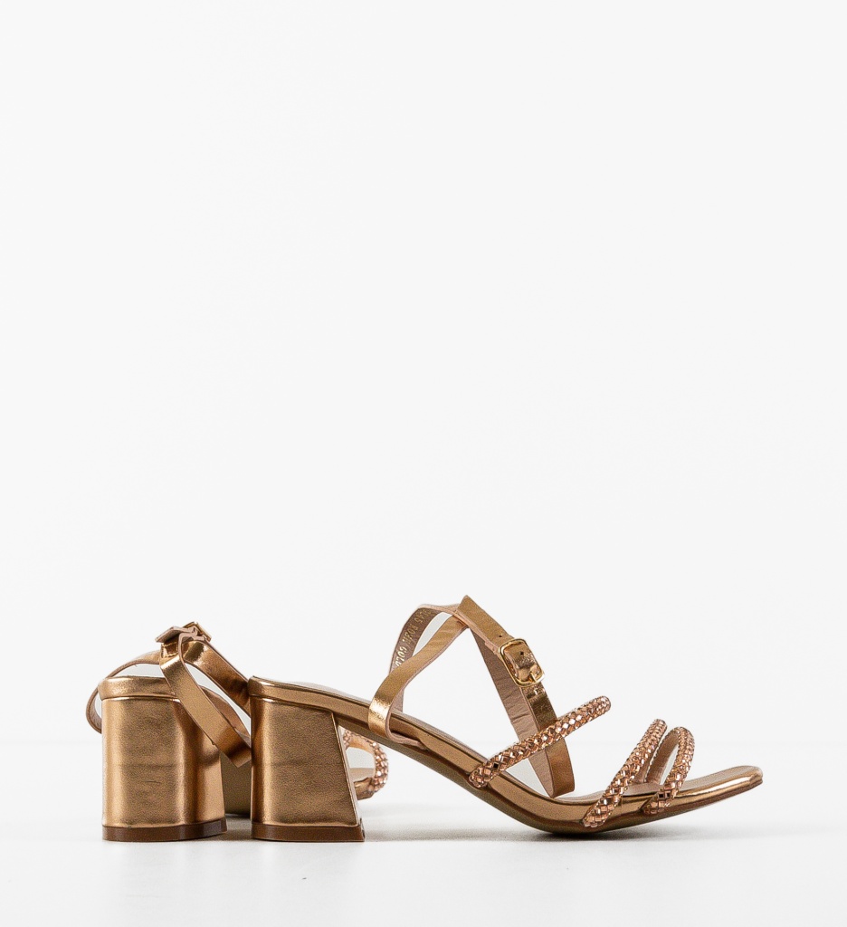 Sandale Toc Desmie Roze | Look Elegant - imagine 6